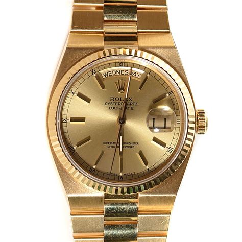 rolex quartz watch goldtime japan2963.